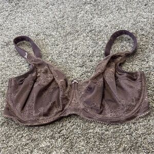 Panache Clara Side Support Bra 7255 Purple UK 36H/36K US